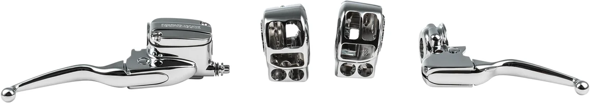 HARDDRIVE - 053946 - HANDLEBAR CONTROL KIT BLK CABLE CLUTCH `21-UP FLT