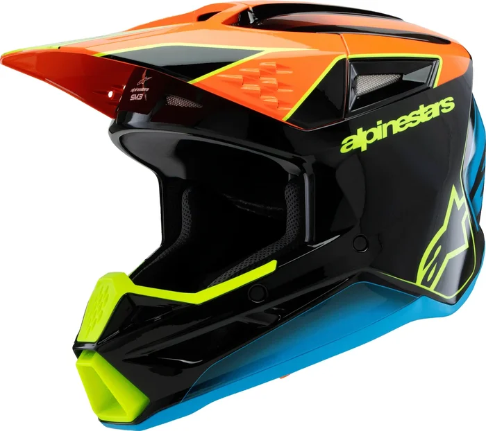 ALPINESTARS - 8301625-1455-YL - SM3 Youth Fray Helmet