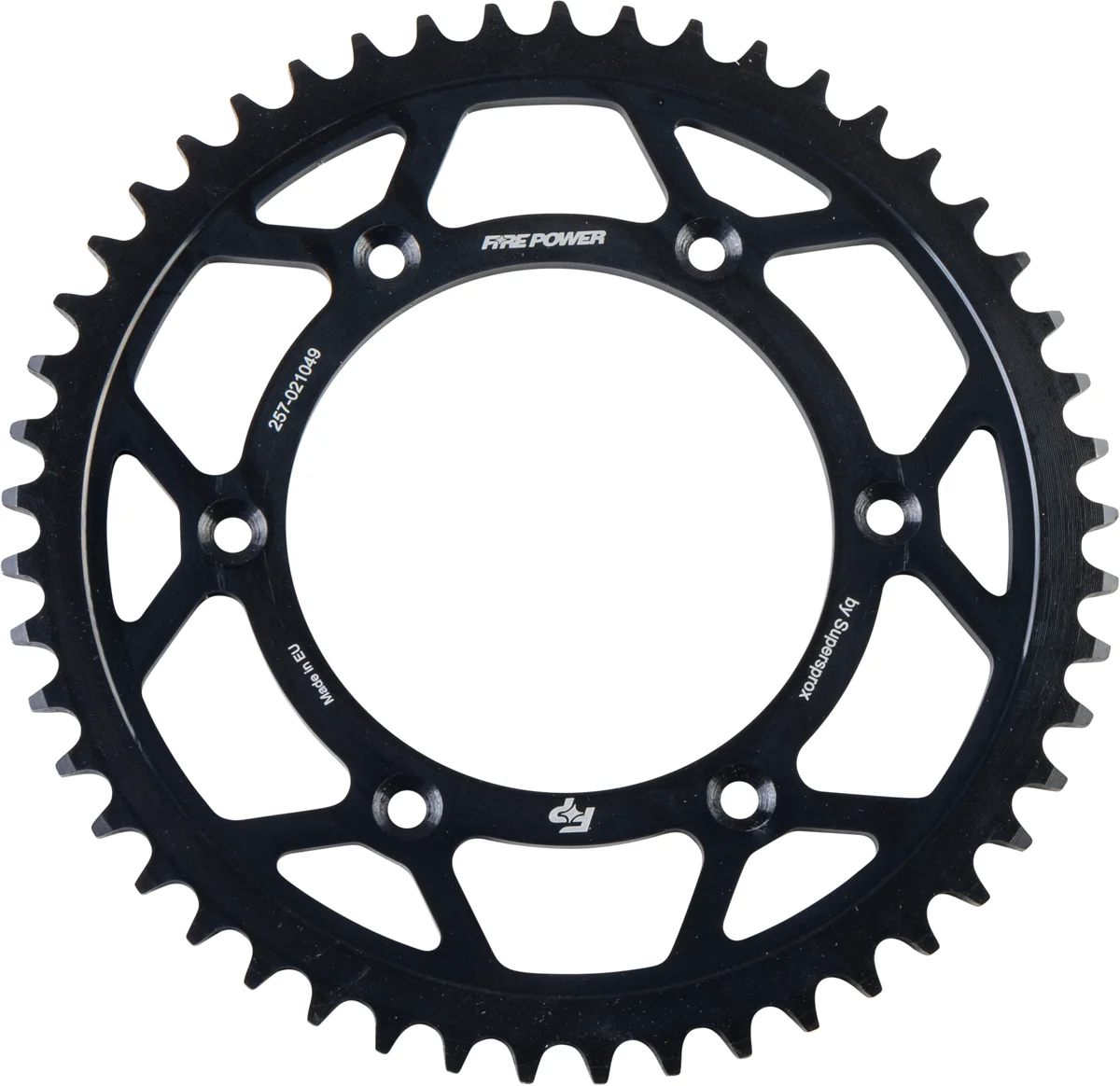 FIRE POWER - FPS-210-49-BLK - Rear Steel Sprocket