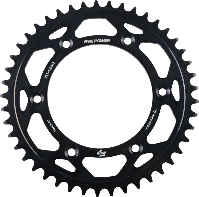 FIRE POWER - FPS-990-45-BLK - Rear Steel Sprocket