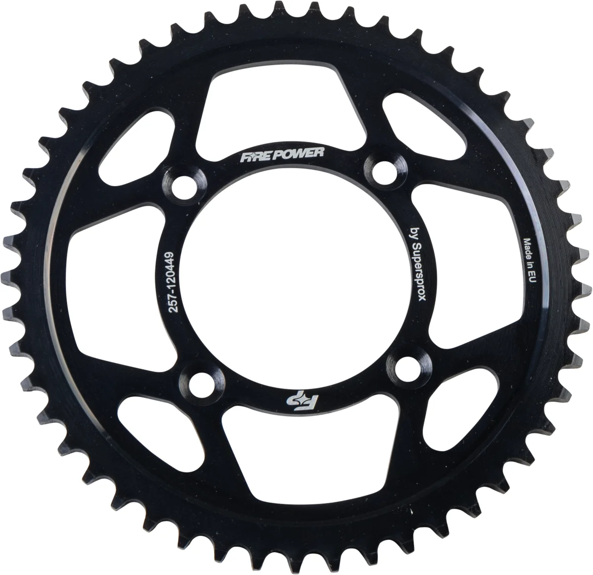 FIRE POWER - FPS-1204-49-BLK - Rear Steel Sprocket