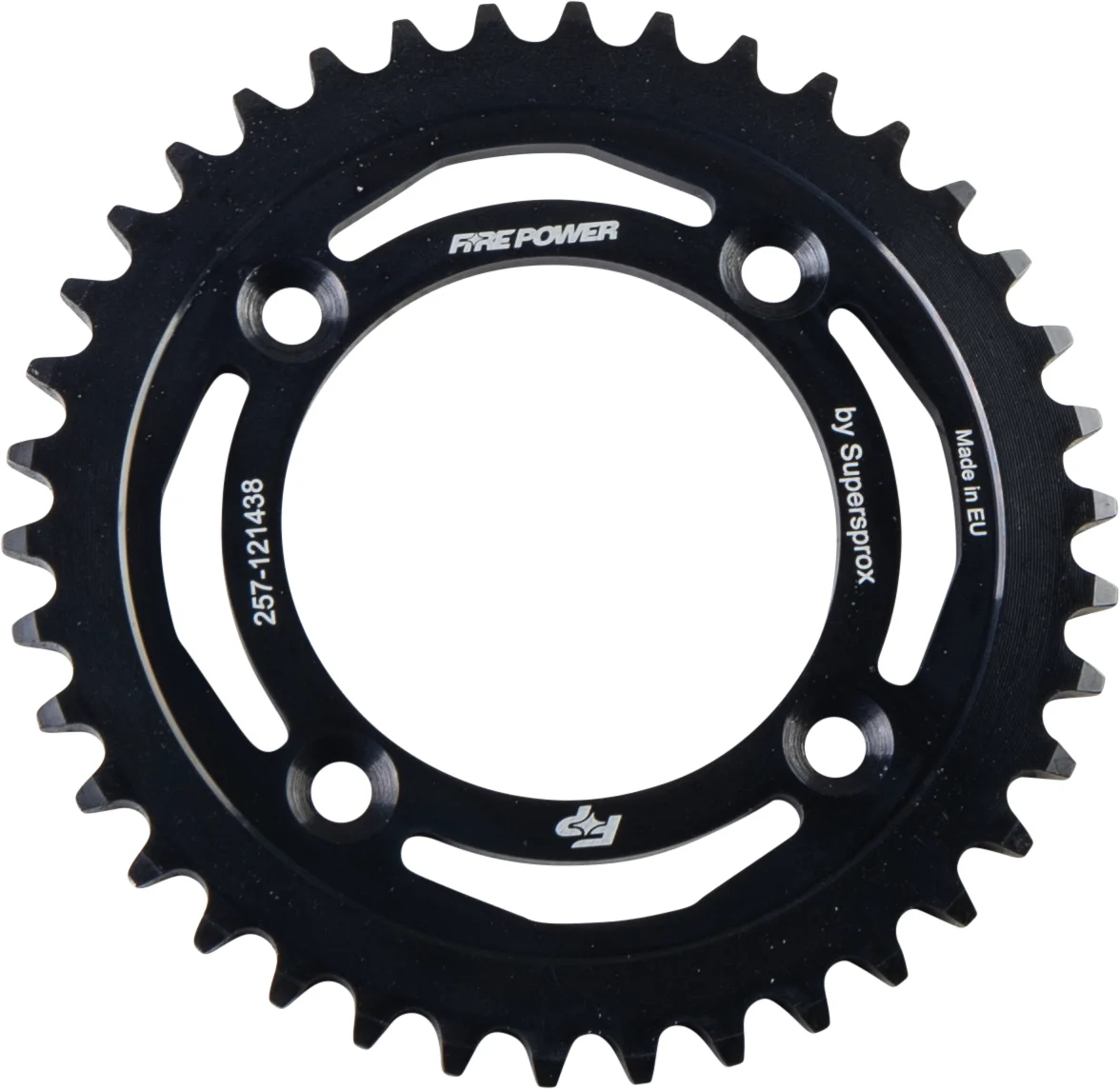 FIRE POWER - FPS-1214-38-BLK - Rear Steel Sprocket