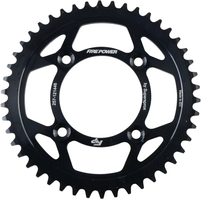FIRE POWER - FPS-1214-46-BLK - Rear Steel Sprocket