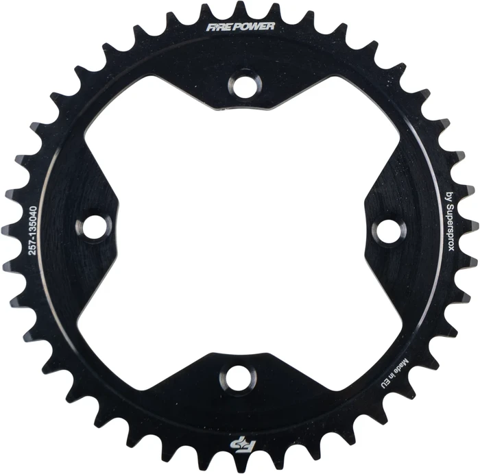 FIRE POWER - FPS-1350-40-BLK - Rear Steel Sprocket