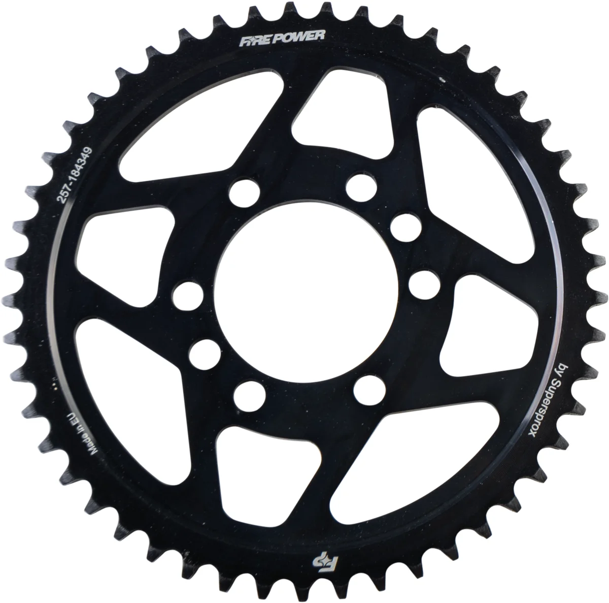 FIRE POWER - FPS-1843-49-BLK - Rear Steel Sprocket