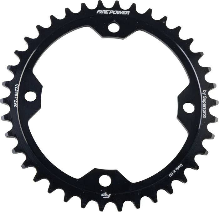 FIRE POWER - FPS-1857-38-BLK - Rear Steel Sprocket