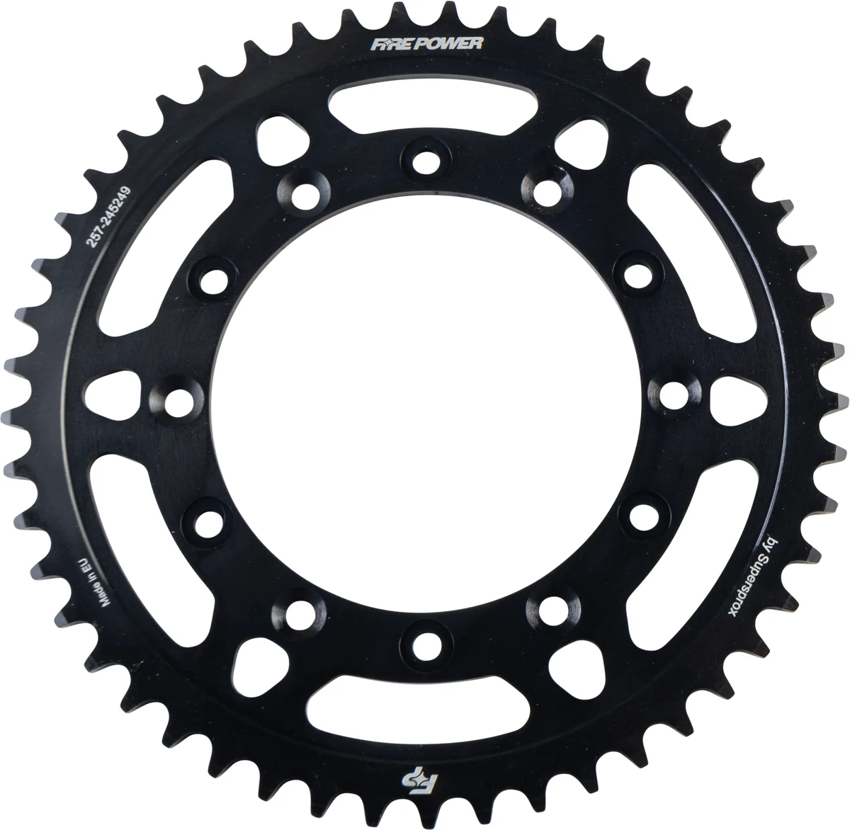 FIRE POWER - FPS-2452-49-BLK - Rear Steel Sprocket