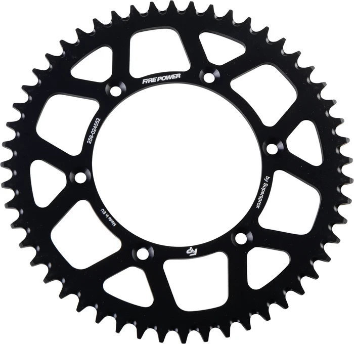 FIRE POWER - FPA-245-52-BLK - Aluminum Rear Sprocket
