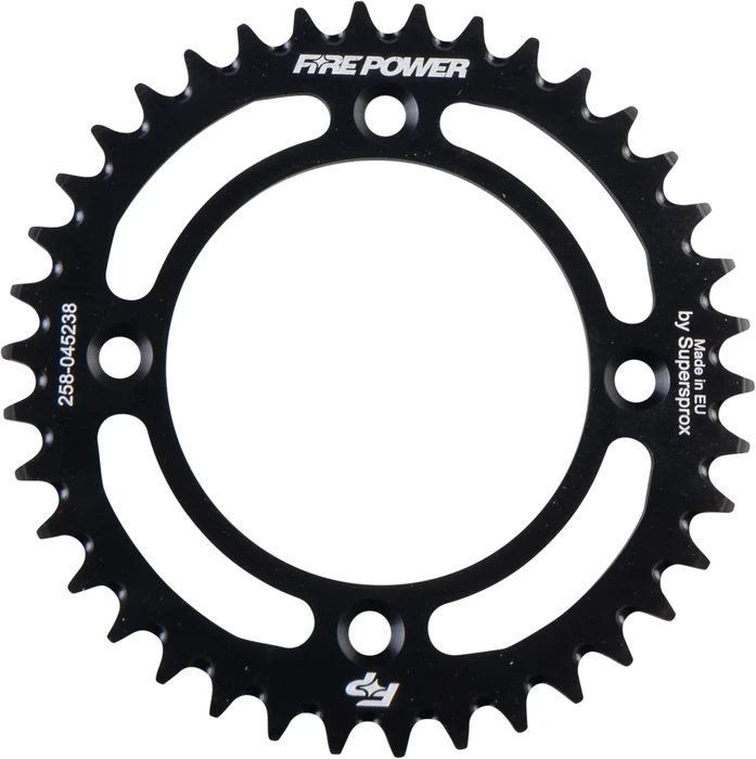 FIRE POWER - FPA-452-38-BLK - Aluminum Rear Sprocket