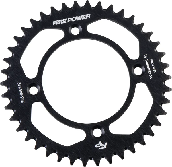 FIRE POWER - FPA-452-42-BLK - Aluminum Rear Sprocket