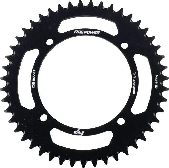 FIRE POWER - FPA-455-47-BLK - Aluminum Rear Sprocket