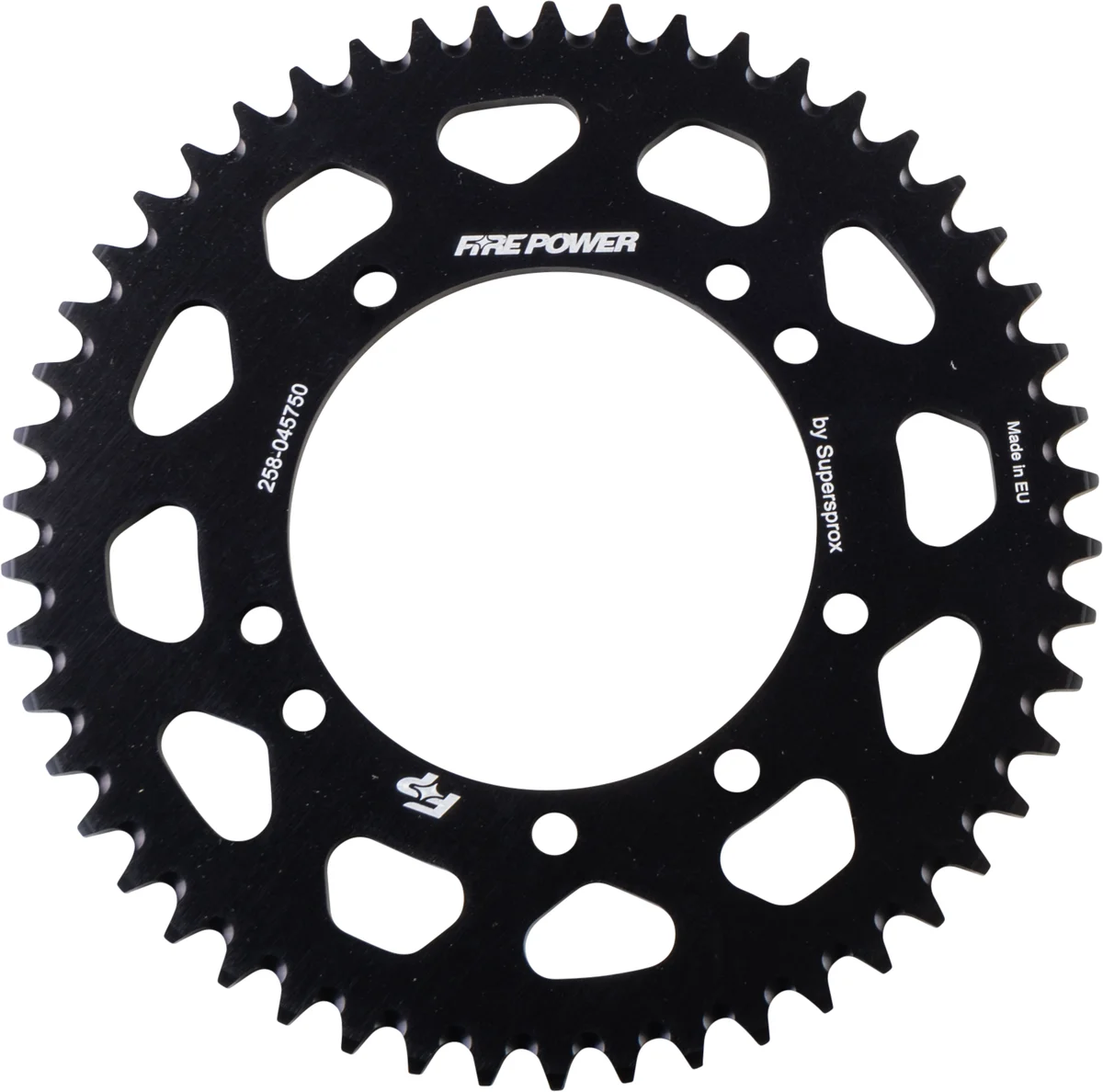 FIRE POWER - FPA-457-50-BLK - Aluminum Rear Sprocket