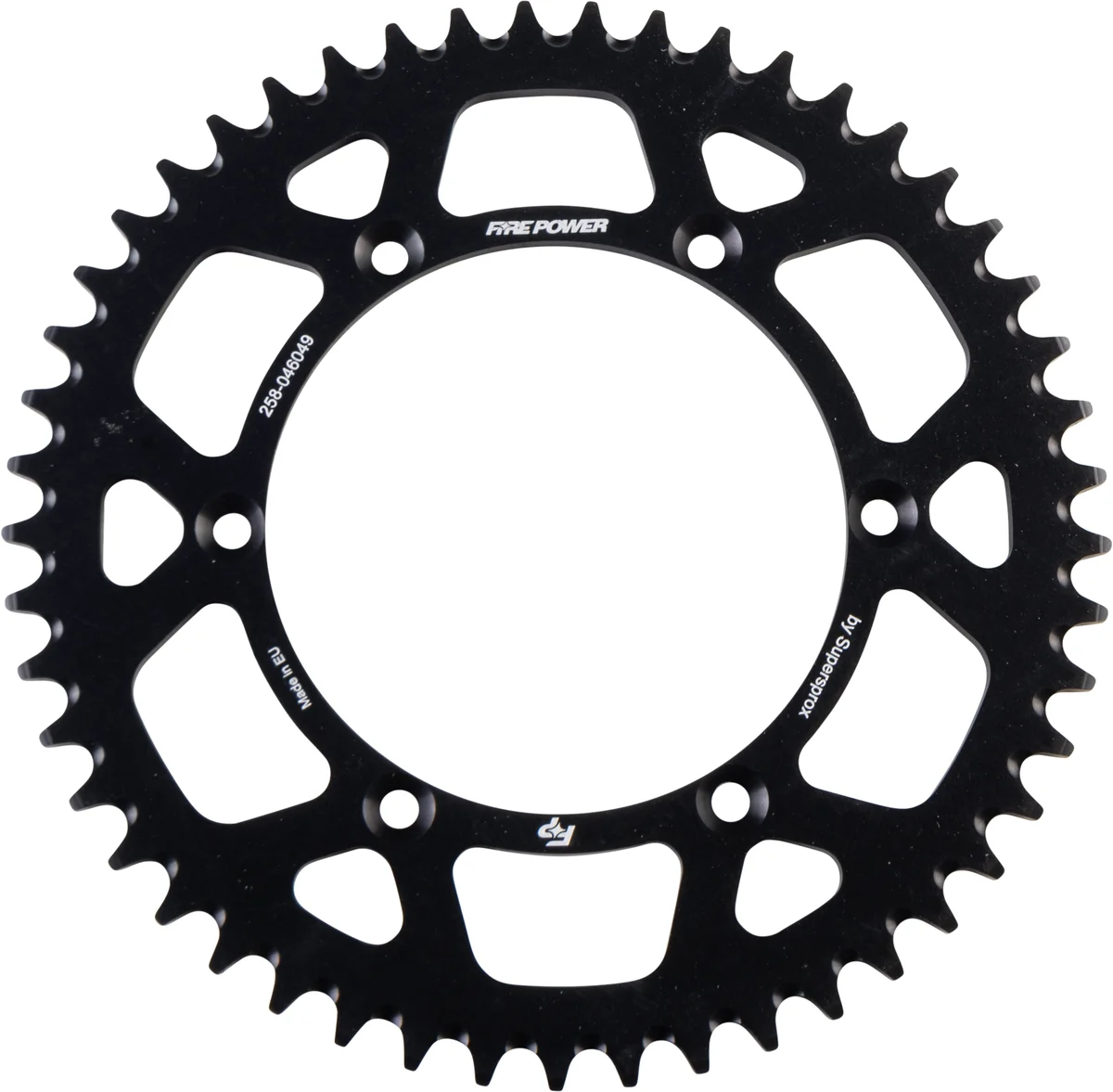 FIRE POWER - FPA-460-49-BLK - Aluminum Rear Sprocket
