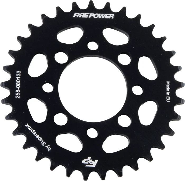 FIRE POWER - FPA-801-33-BLK - Aluminum Rear Sprocket