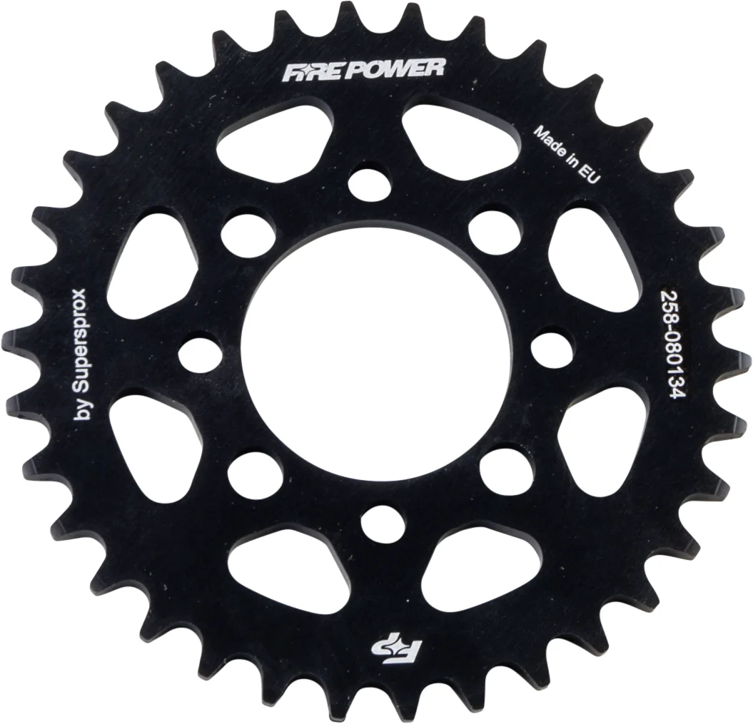 FIRE POWER - FPA-801-34-BLK - Aluminum Rear Sprocket