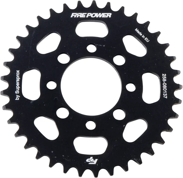 FIRE POWER - FPA-801-37-BLK - Aluminum Rear Sprocket