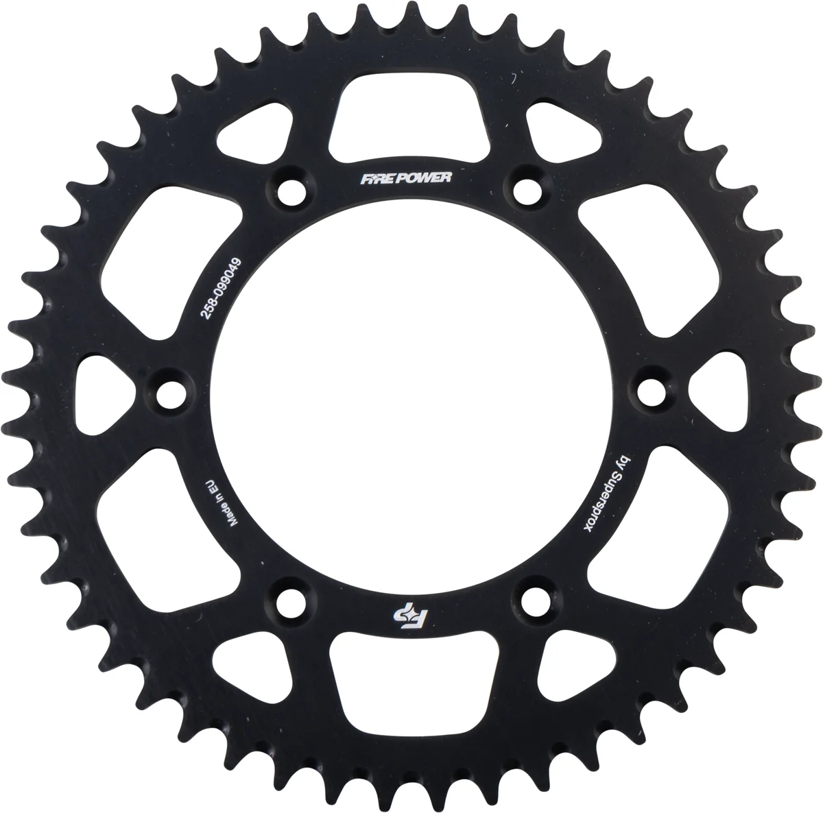 FIRE POWER - FPA-990-49-BLK - Aluminum Rear Sprocket