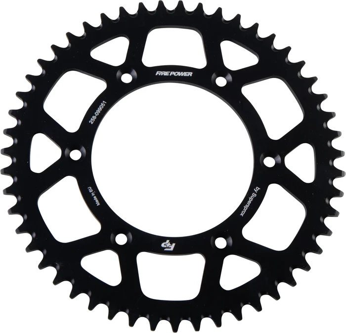 FIRE POWER - FPA-990-51-BLK - Aluminum Rear Sprocket