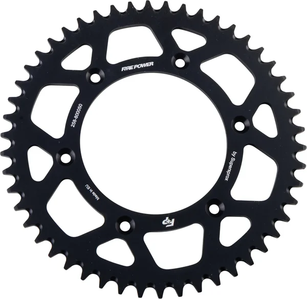 FIRE POWER - FPA-8000-50-BLK - Aluminum Rear Sprocket