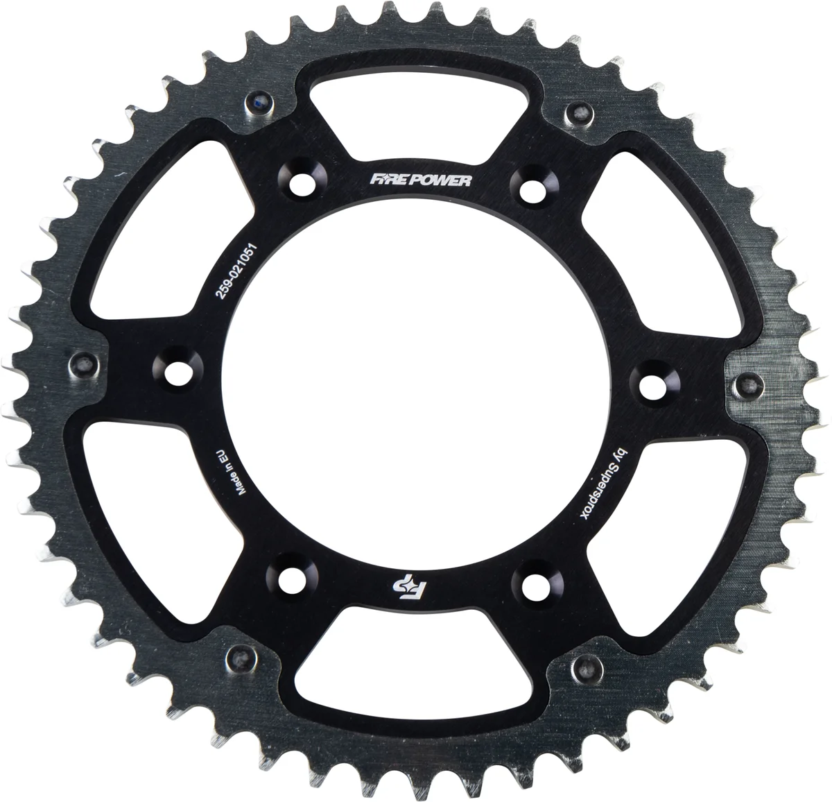 FIRE POWER - FPH-210-51-BLK - Hybrid Rear Sprocket