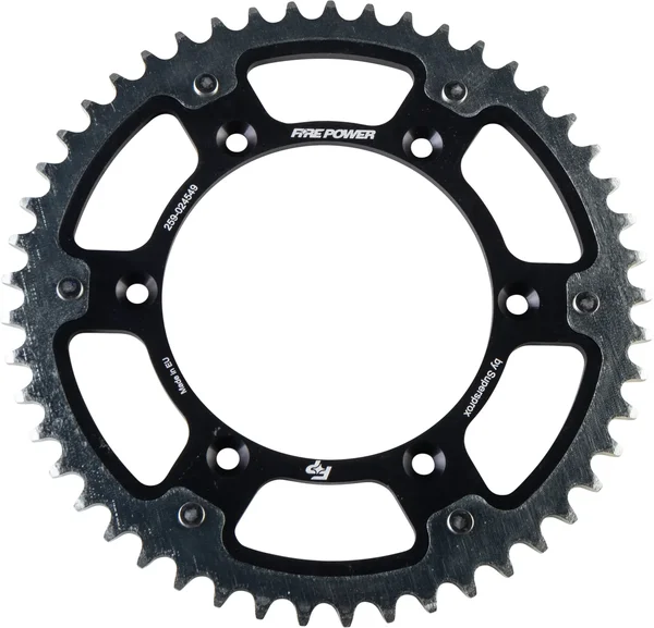 FIRE POWER - FPH-245-49-BLK - Hybrid Rear Sprocket