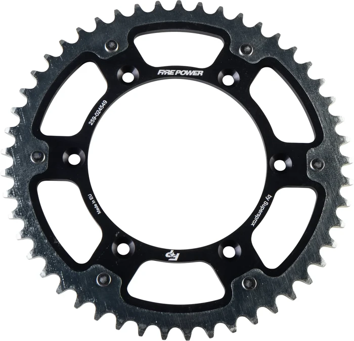FIRE POWER - FPH-245-49-BLK - Hybrid Rear Sprocket
