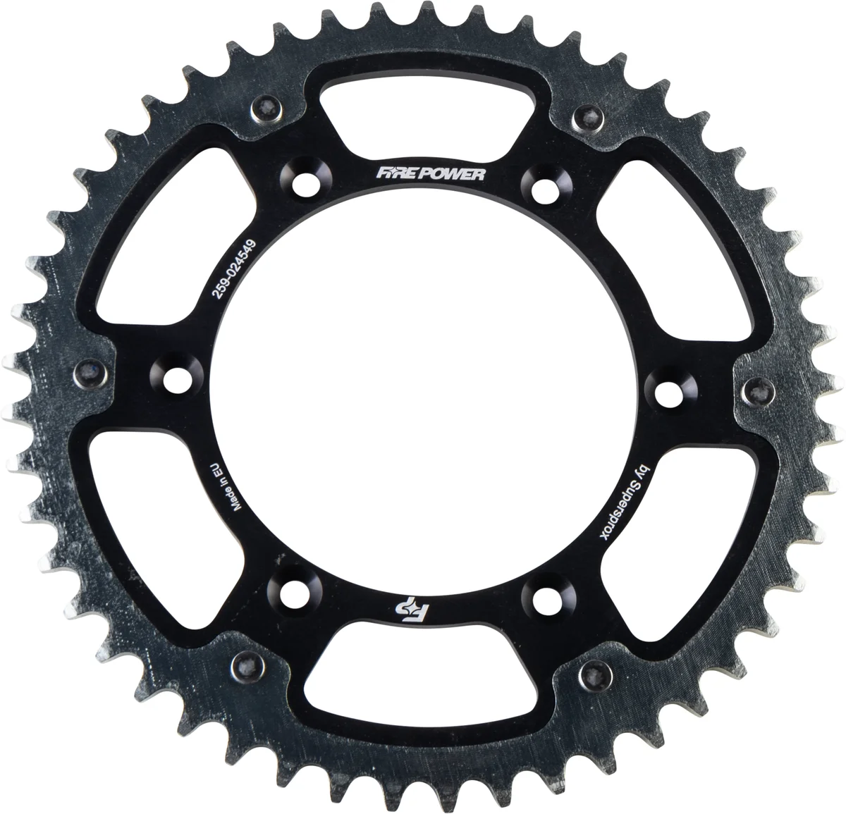 FIRE POWER - FPH-245-49-BLK - Hybrid Rear Sprocket