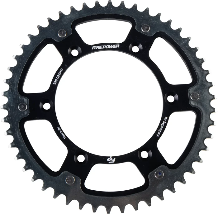 FIRE POWER - FPH-245-50-BLK - Hybrid Rear Sprocket