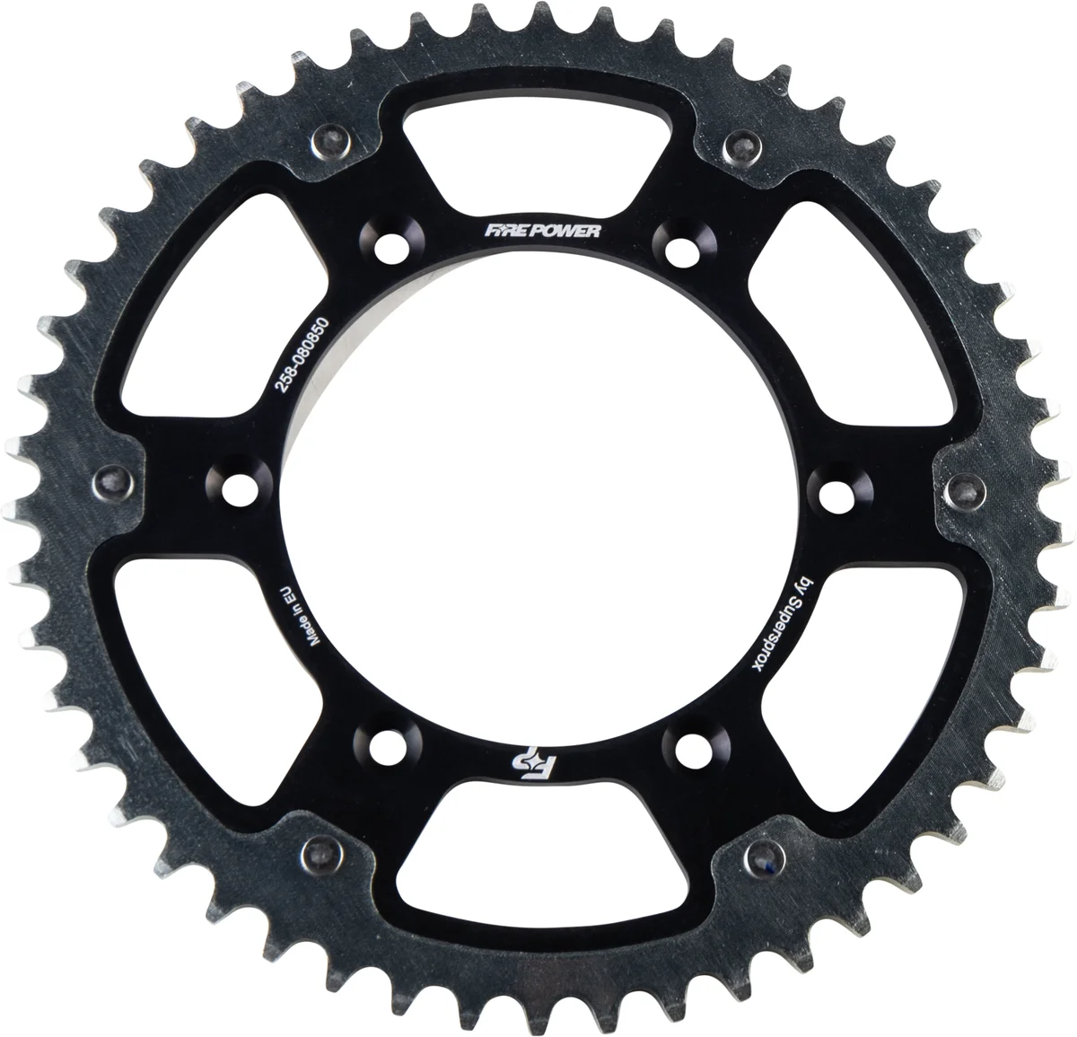 FIRE POWER - FPH-808-50-BLK - Hybrid Rear Sprocket