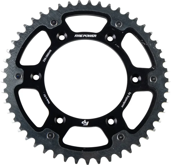 FIRE POWER - FPH-990-49-BLK - Hybrid Rear Sprocket