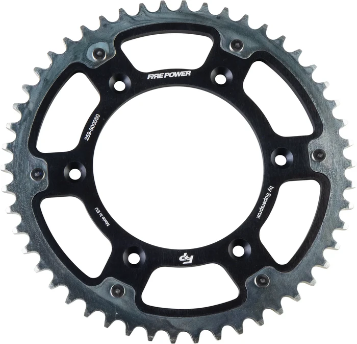 FIRE POWER - FPH-8000-50-BLK - Hybrid Rear Sprocket