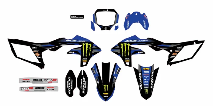 D-COR - 20-50-404 - Star Racing Yamaha `24 Graphics Kit