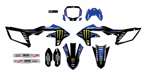 D-COR - 20-50-704 - Star Racing Yamaha `24 Graphics Kit