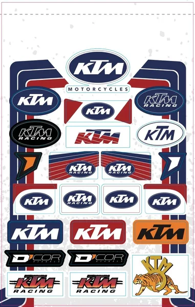 D-COR - 40-30-103 - KTM Decal Sheet