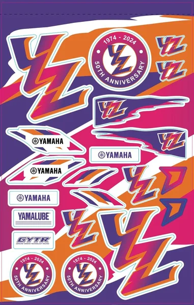 D-COR - 40-50-103 - Yamaha Decal Sheet