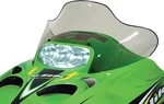 POWERMADD 12333 Smoke Tinted Windshield - Durable Polycarbonate Windscreen for Powersports