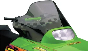 PowerMadd 12230 Windshield - High-Visibility Acrylic Windscreen for Snowmobiles & ATVs