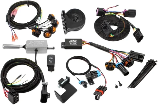 XTC POWER PRODUCTS - ATS-L-POL-XPED - ATS Turn Signal Kit W/Billet Lever