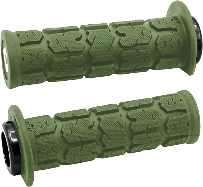 ODI - J33RGAG-B - Ruffian Half Waffle Lock-on Grips