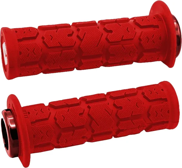 ODI - J33RGDR-R - Ruffian Half Waffle Lock-on Grips