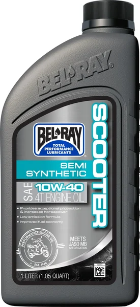 BEL-RAY - 303064150160 - Scooter Semi-Synthetic 4T Engine Oil