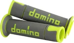 DOMINO RACING - A45041C5052B7-0 - A450 ROAD RACING GRIPS GRAY/FLO YELLOW PAIR