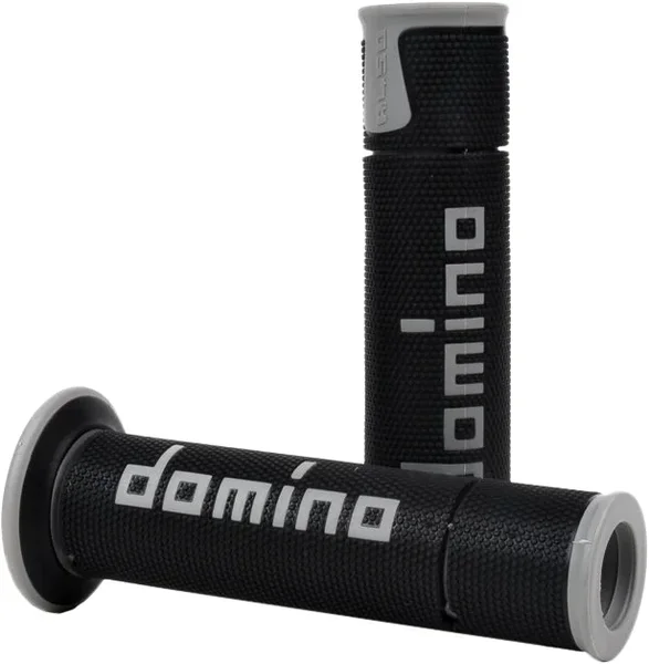 DOMINO RACING - A45041C5240B7-0 - A450 ROAD RACING GRIPS BLACK/GRAY PAIR