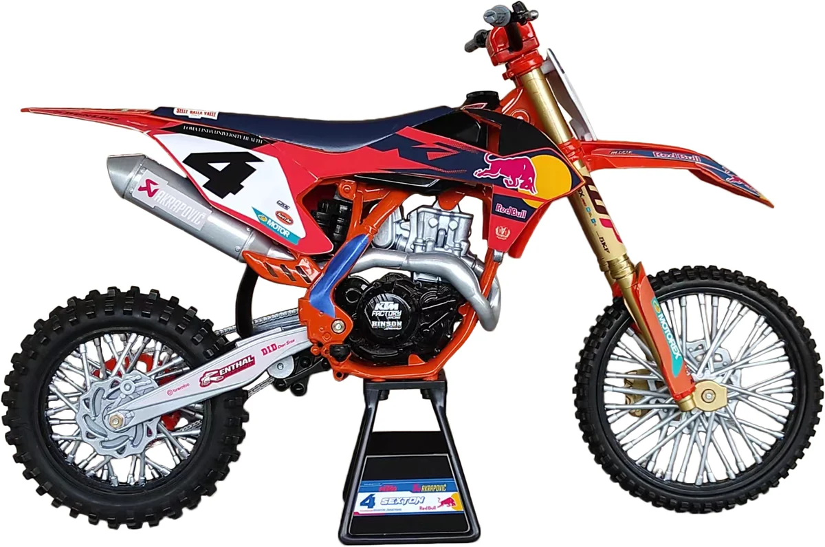 NEW-RAY - 58473 - Red Bull KTM Team 1:12 Scale Replica