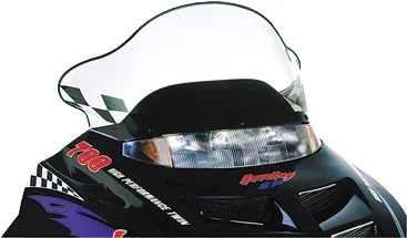 PowerMadd 11230 Windshield - Durable Polycarbonate Wind Protection for Riders