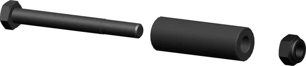 KFI - RK-POM-VW - Winch Receiver Carrier Mount