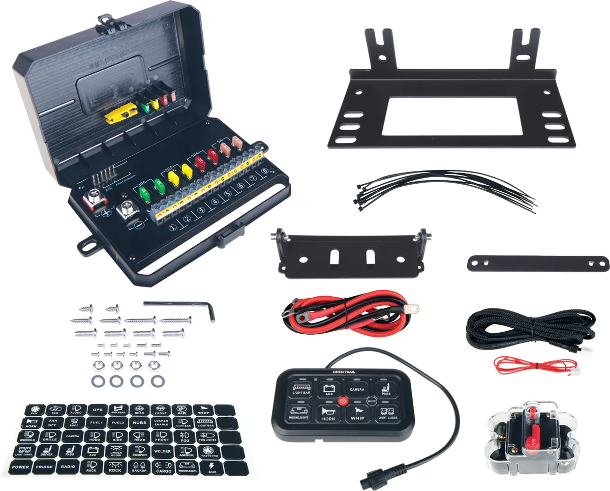 OPEN TRAIL - HMWB-0308 - 8Gang RGB Switch Panel