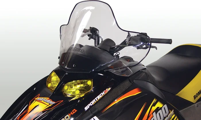 PowerMadd 13040 Windshield - Durable Polycarbonate Windscreen for Riders