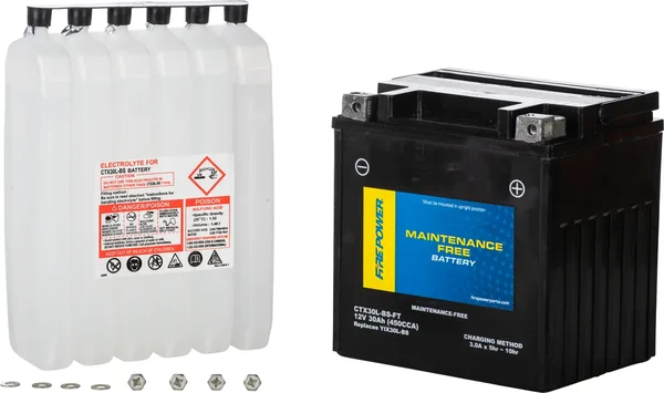 FIRE POWER - CTX30L-BS-FT - Maintenance Free Sealed Battery