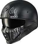 SCORPION EXO - COX-2006 - COVERT X OPEN-FACE HELMET TRIBE MATTE BLACK/WHITE XL
